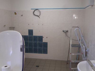 Domov Simeon má speciální sprchovací lůžko