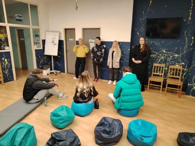 ZDVOP Klokánek a Vyšší odborná škola Pardubice v NZDM Free klub