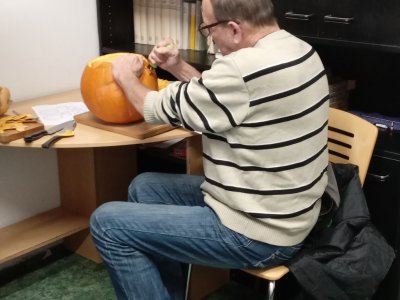 Halloween v Azylovém domě pro muže