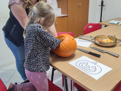 Dlabání dýní v Moravské Třebové