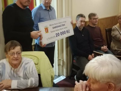 Vánoční večírek Senior klubu v Horním Jelení