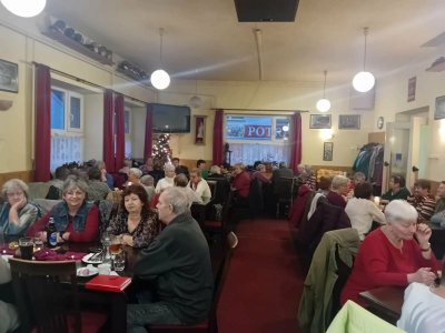 Vánoční večírek Senior klubu v Horním Jelení