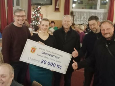 Vánoční večírek Senior klubu v Horním Jelení