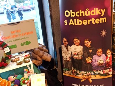 Proběhly Adventní obchůdky s Albertem