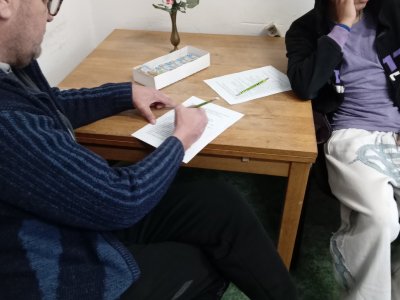 Workshop v Azylovém domě pro muže