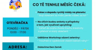 Program NZDM Free klub: "Jak pečovat o planetu, když máme jen jednu?"