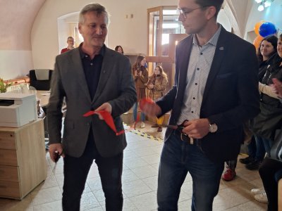 Slavnostní otevření nových prostor Podpory zabydlování v Moravské Třebové