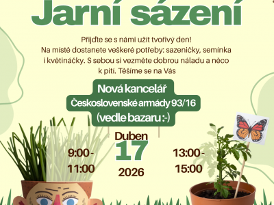 Jarní kreativní den v Moravské Třebové propojil klienty Housing First