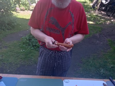 Letní grilování v Azylovém domě pro muže v Pardubicích