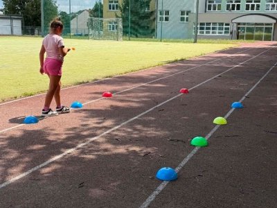 Sportovní odpoledne ve stylu Jumanji přineslo dětem z NZDM Emko spoustu zábavy