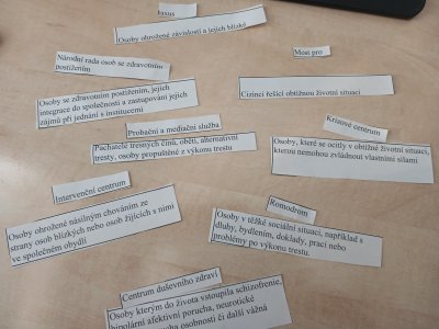 Podzimní sociálně terapeutické činnosti v Azylovém domě pro muže